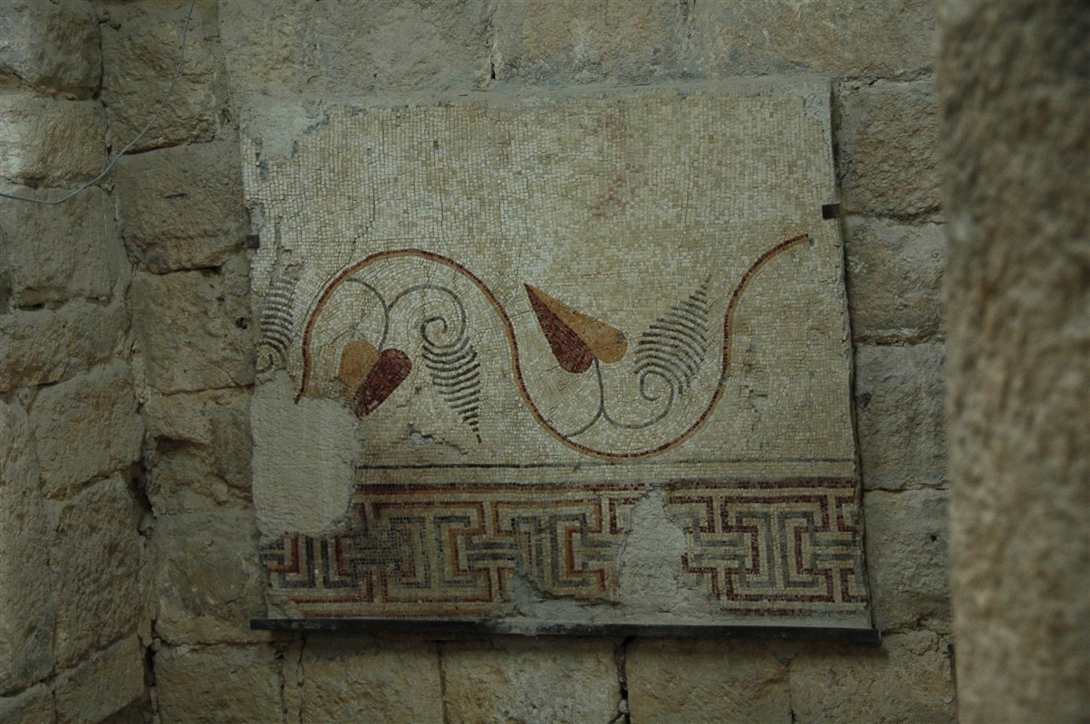 mozaika w kościele bizantyjskim